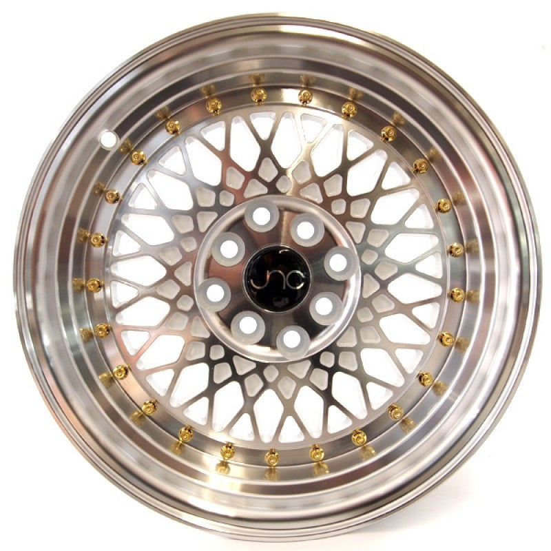 JNC031 White Machined Face wheel