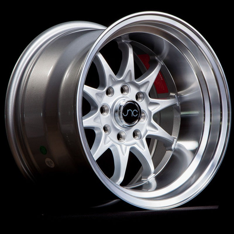JNC003 Silver Machined Lip wheel