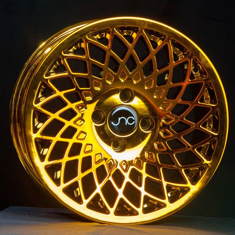 JNC043 Platinum Gold wheel