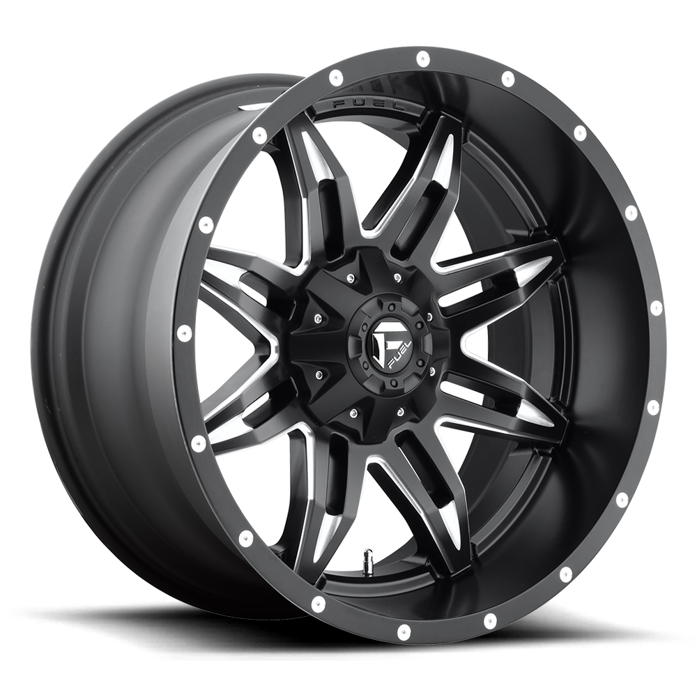Fuel Off-Road LETHAL - MATTE BLACK MILLED