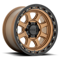 KMC Wheels KM548 CHASE - MATTE BRONZE W/ BLACK LIP