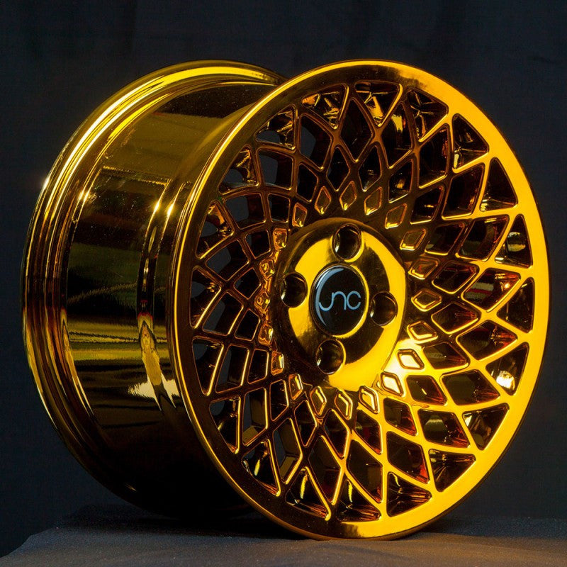 JNC043 Platinum Gold wheel