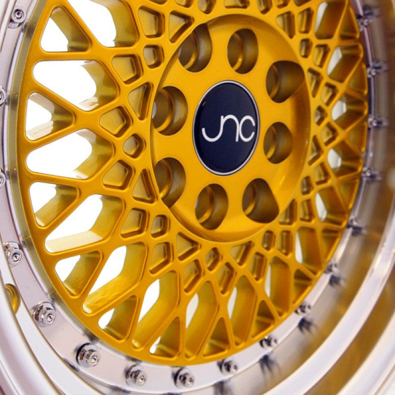 JNC031 Candy Gold Machined Lip wheel