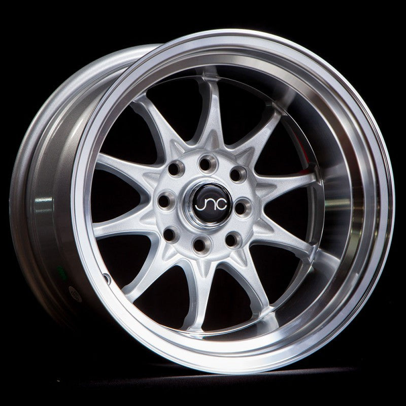 JNC003 Silver Machined Lip wheel