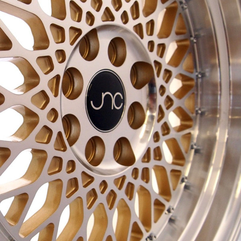 JNC031 Gold Machined Face wheel