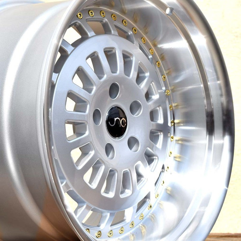 JNC046 Silver Machined Lip wheel