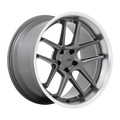 American Racing AR942 BISHOP - MATTE GUNMETAL W/ MACHINED LIP