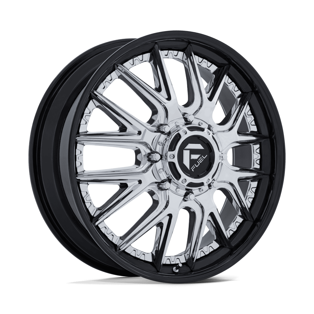 Fuel Off-Road CATALYST DUALLY - CHROME W/ GLOSS BLACK LIP