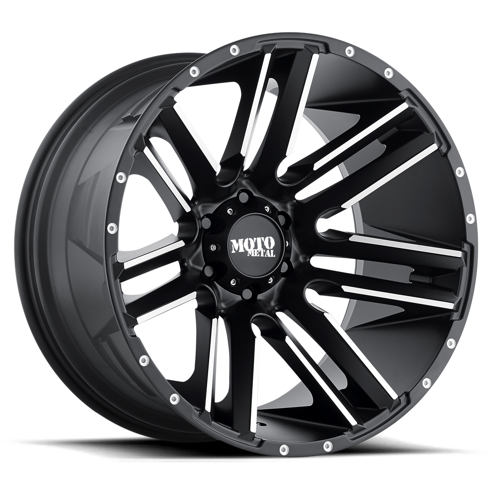 Moto Metal RAZOR - SATIN BLACK MACHINED