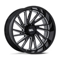 Moto Metal COMBAT - GLOSS BLACK MILLED