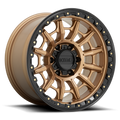 KMC Wheels CARNAGE - MATTE BRONZE W/ BLACK LIP