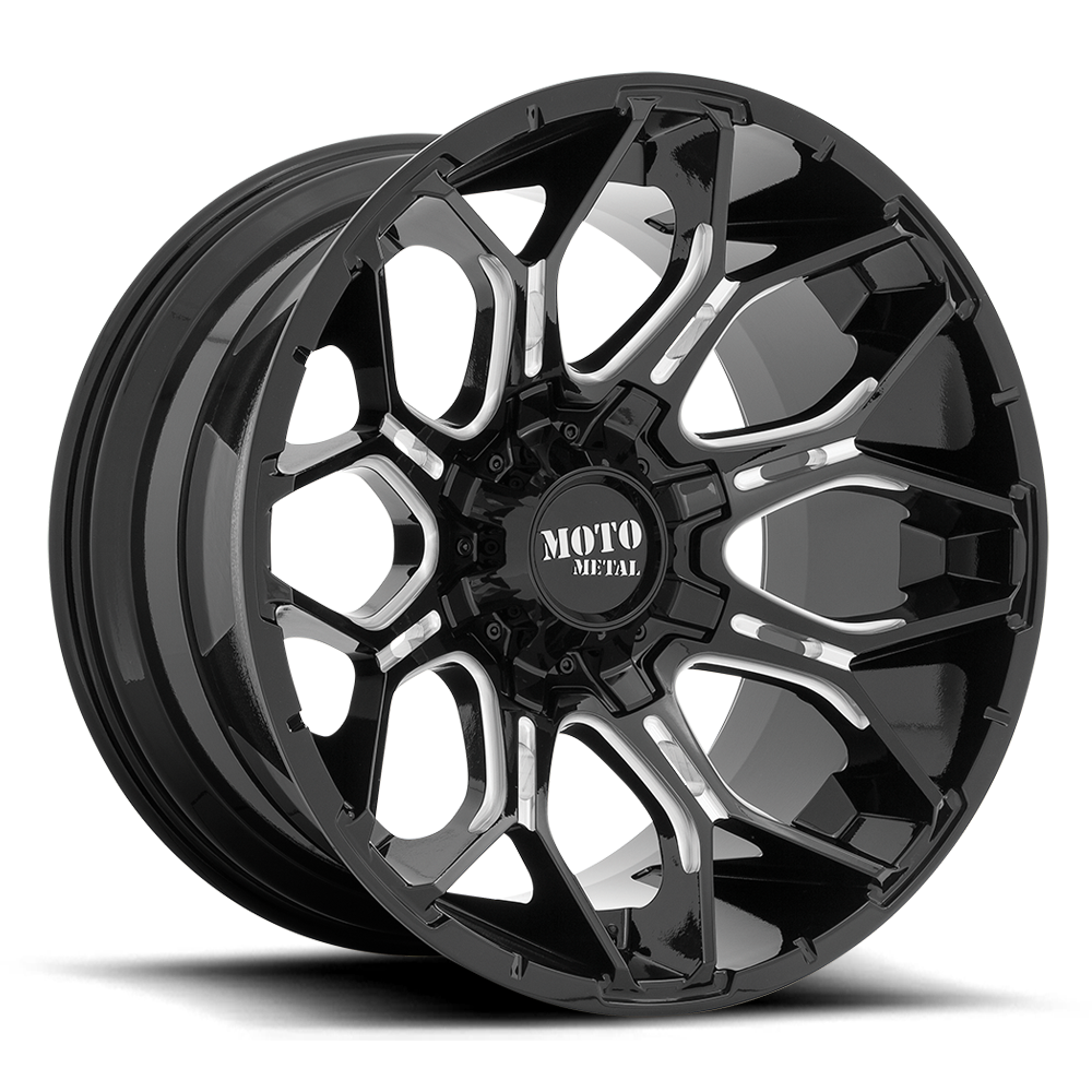 Moto Metal SNIPER - GLOSS BLACK MILLED
