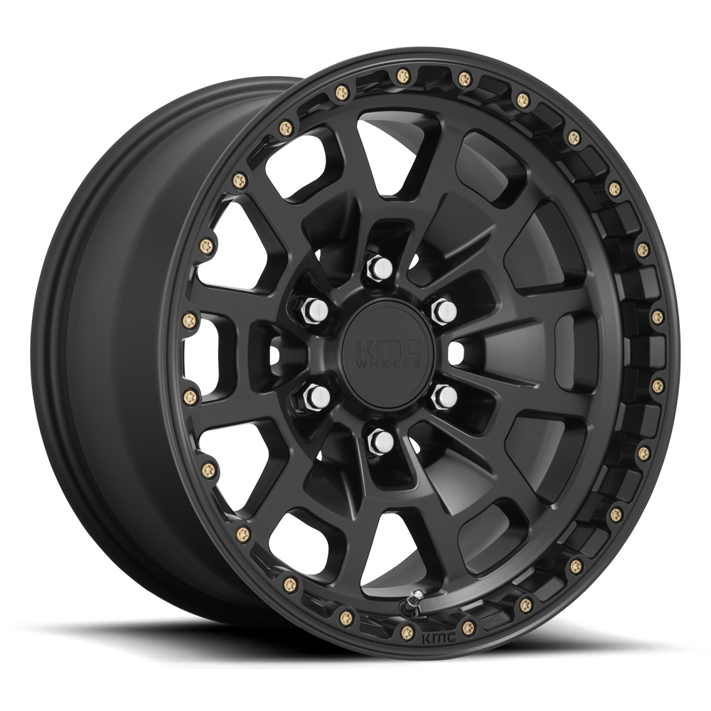 KMC Wheels SUMMIT - SATIN BLACK