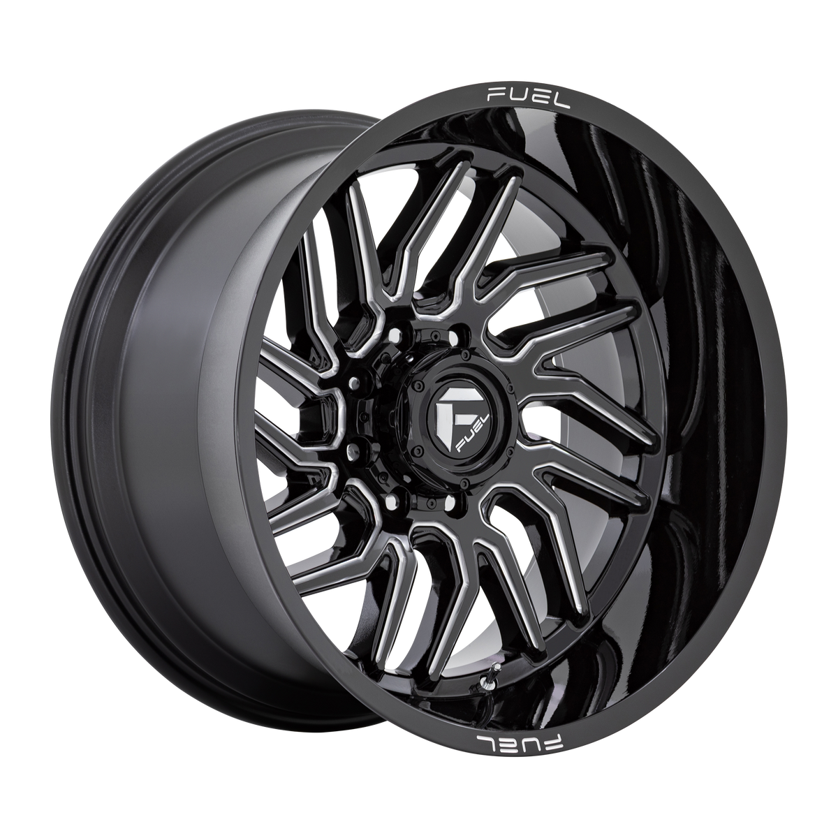 Fuel Off-Road HURRICANE - GLOSS BLACK MILLED