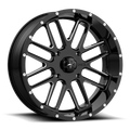 MSA Offroad Wheels BANDIT UTV - GLOSS BLACK MILLED