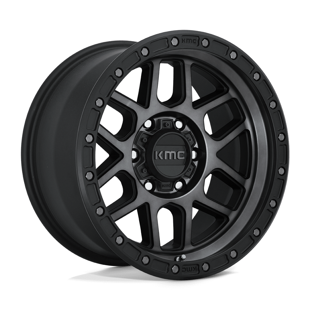 KMC Wheels MESA - SATIN BLACK W/ GRAY TINT