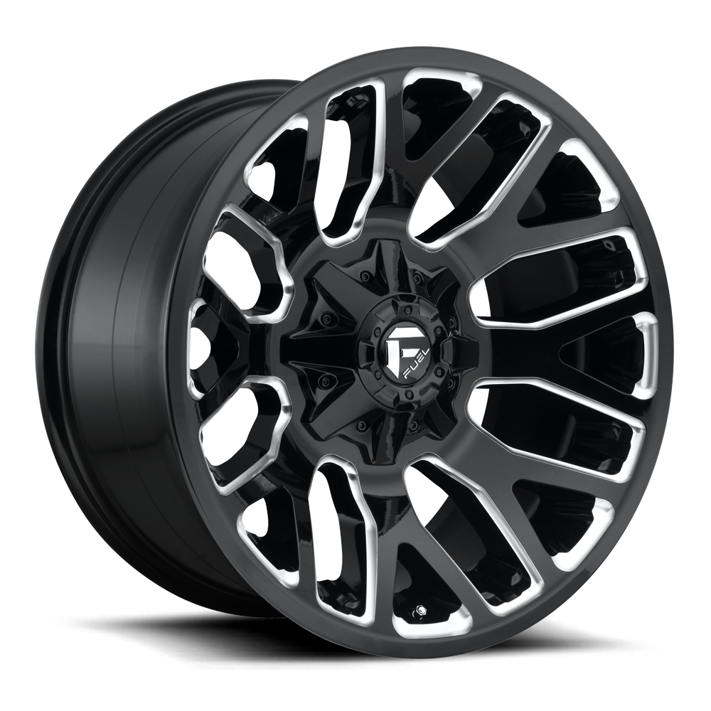 Fuel Off-Road WARRIOR - GLOSS BLACK MILLED