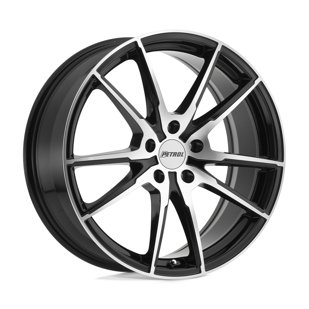 Petrol P0A - GLOSS BLACK W/ MACH CUT FACE