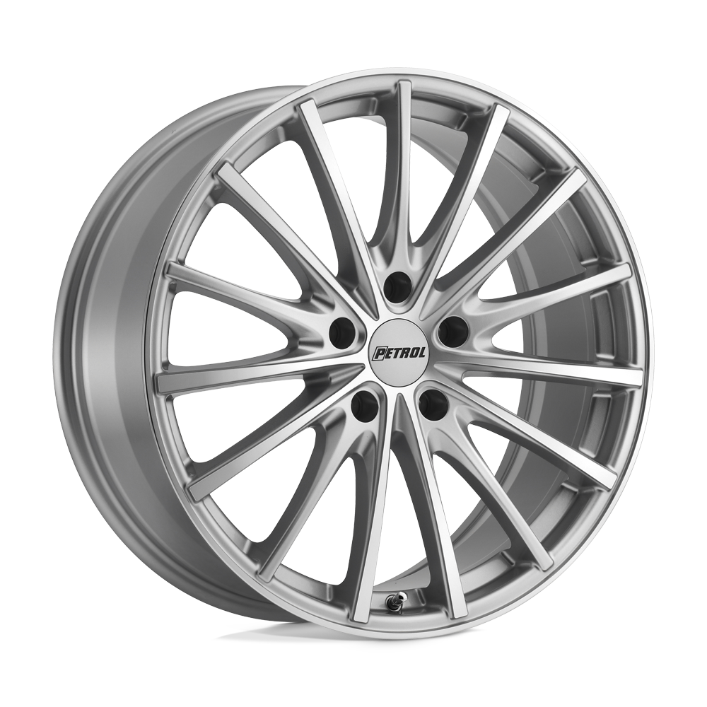 Petrol P3A - SILVER W/ MACHINED CUT FACE