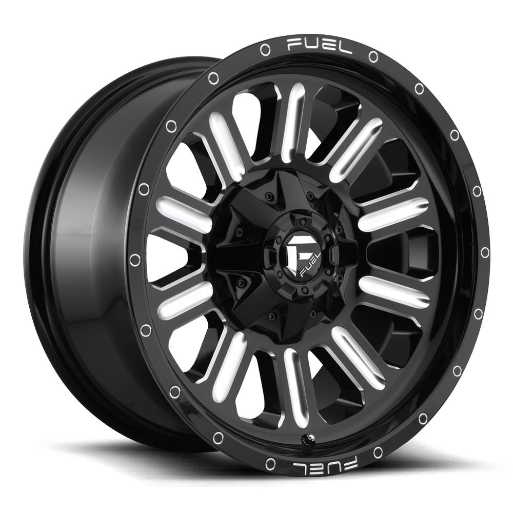 Fuel Off-Road HARDLINE - GLOSS BLACK MILLED