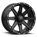 MSA Offroad Wheels CLUTCH UTV - SATIN BLACK