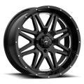 MSA Offroad Wheels VIBE UTV - GLOSS BLACK MILLED