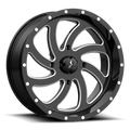 MSA Offroad Wheels M36 SWITCH UTV - GLOSS BLACK MILLED