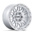 KMC Wheels ATTACK - GLOSS SILVER W/ MACHINED FACE