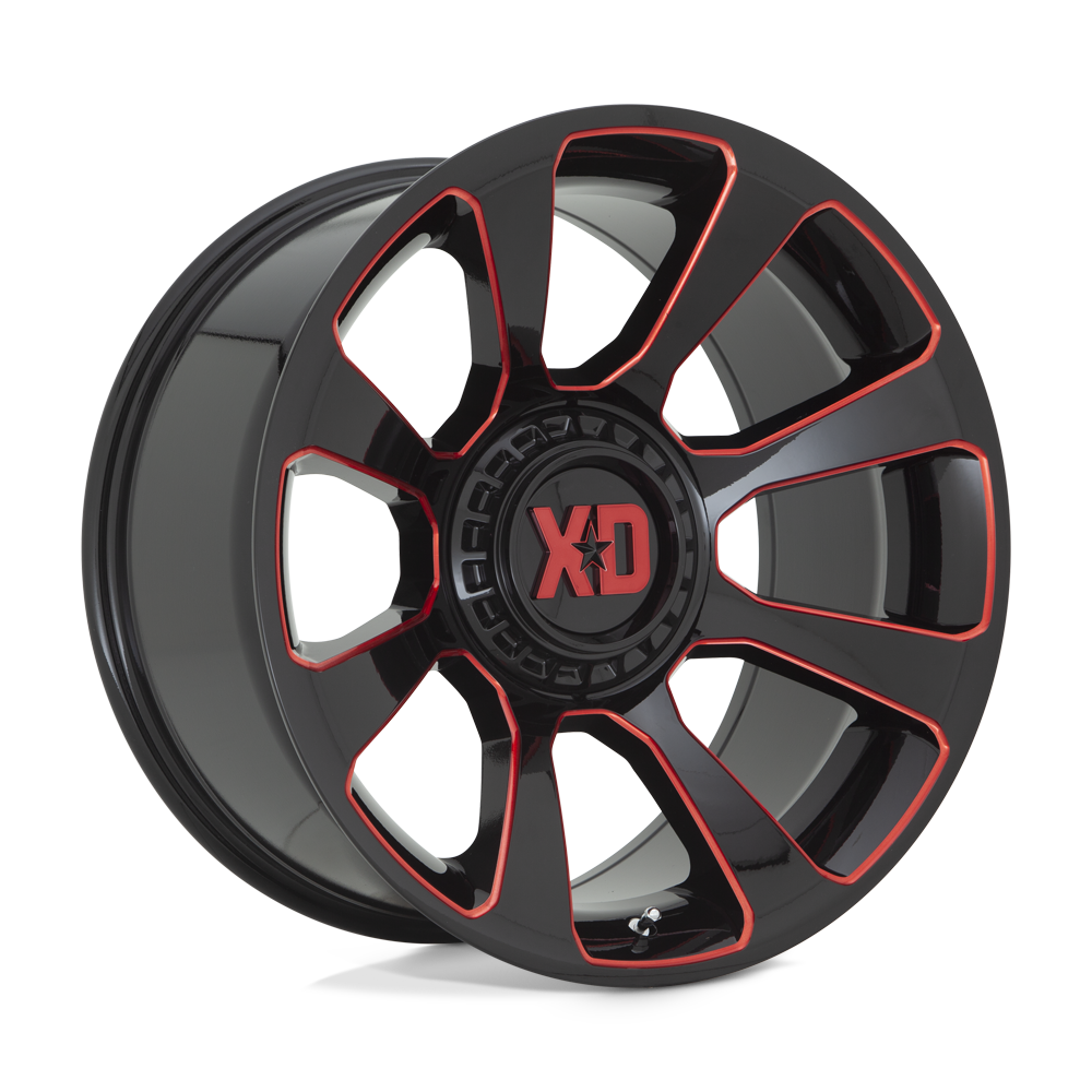 XD XD854 REACTOR - GLOSS BLACK MILLED W/ RED TINT