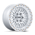KMC Wheels AZTEC - GLOSS SILVER W/ MACHINED FACE