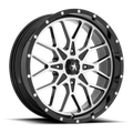 MSA Offroad Wheels PORTAL UTV - GLOSS BLACK MACHINED