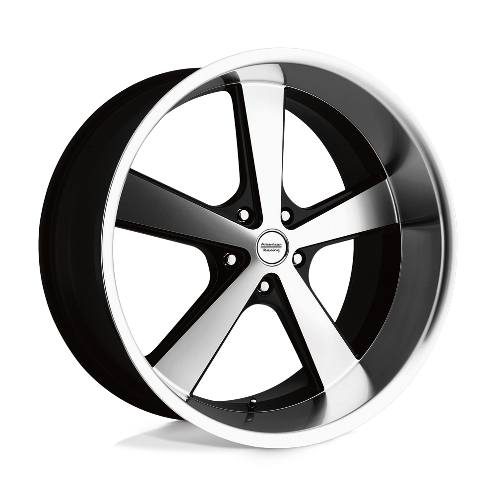 American Racing NOVA - GLOSS BLACK MACHINED