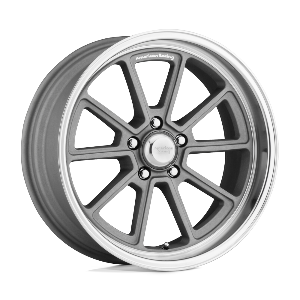 American Racing DRAFT - VINTAGE SILVER W/ DIAMOND LIP