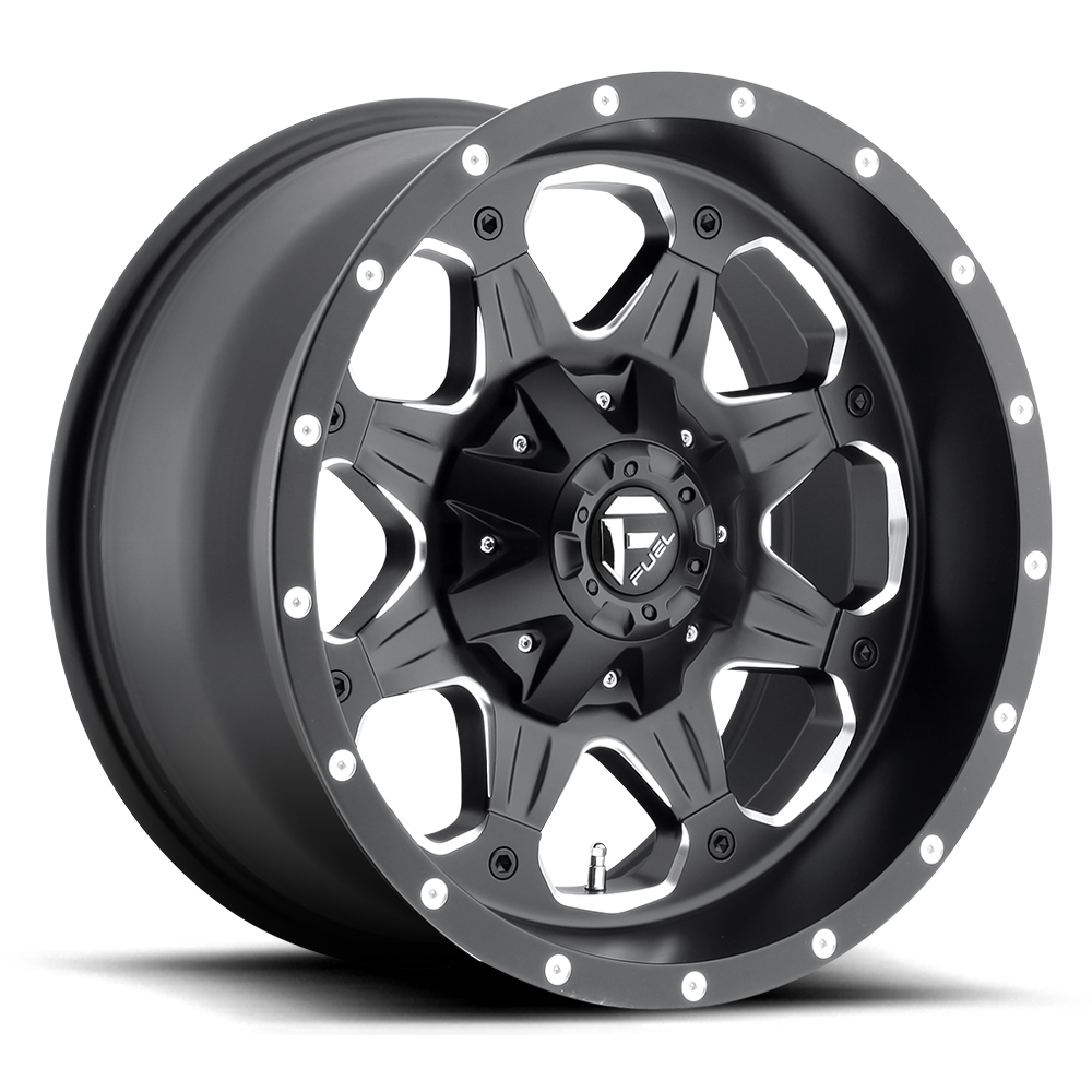 Fuel Off-Road D534 BOOST - MATTE BLACK MILLED
