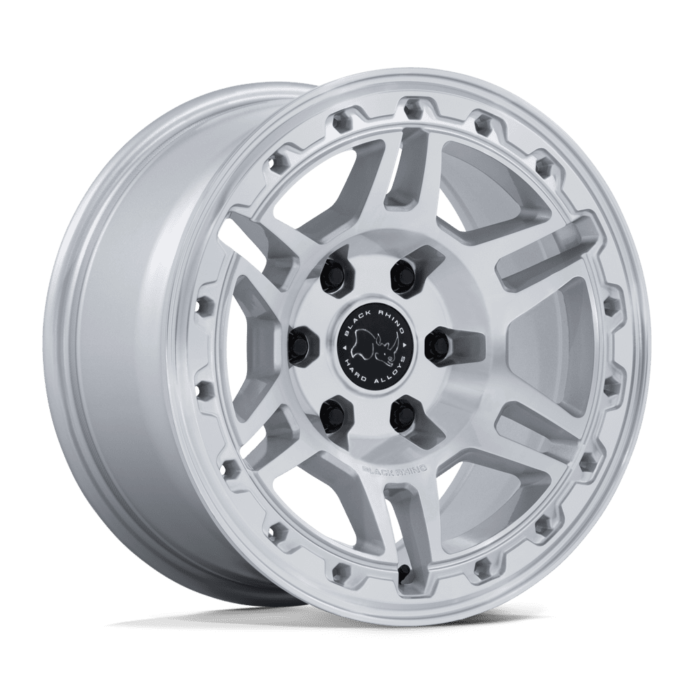 Black Rhino VANGUARD - GLOSS SILVER W/ MACHINED FACE
