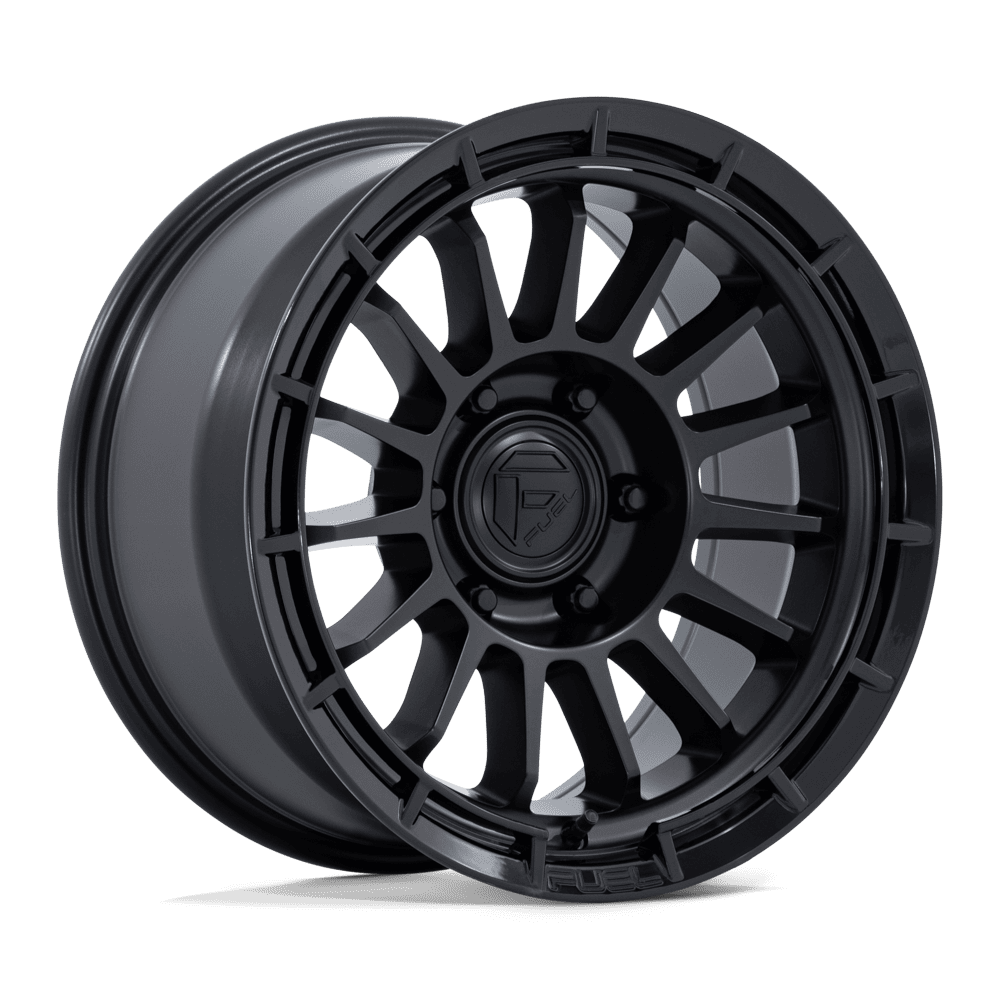 Fuel Off-Road ASCEND - MATTE BLACK W/ GLOSS BLACK LIP
