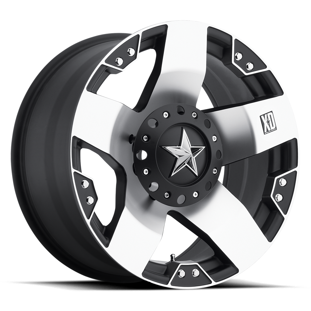 XD ROCKSTAR - MACHINED FACE W/ BLK WINDOWS