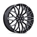 Asanti MOGUL 6 - GLOSS BLACK W/ MACHINED FACE