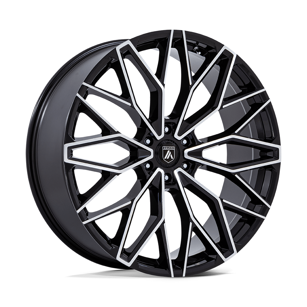 Asanti MOGUL 6 - GLOSS BLACK W/ MACHINED FACE