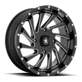 MSA Offroad Wheels BLADE UTV - GLOSS BLACK MILLED