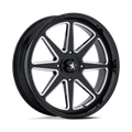 MSA Offroad Wheels SPARK UTV - GLOSS BLACK MILLED