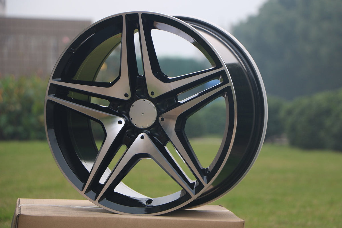 18" WHEELS FITS MERCEDES BENZ C207 C250 C300 C350 E350 GLC300 S550 (SET OF 4)