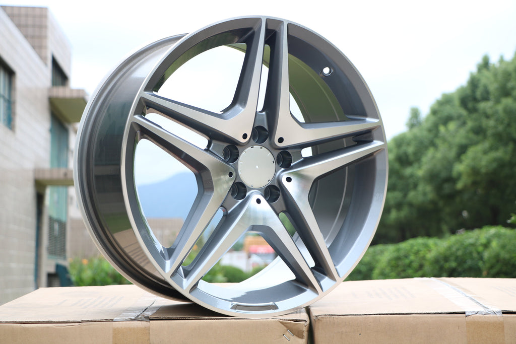 19" WHEELS FITS MERCEDES BENZ C207 C250 C300 C350 E350 GLC300 S550 (SET OF 4)