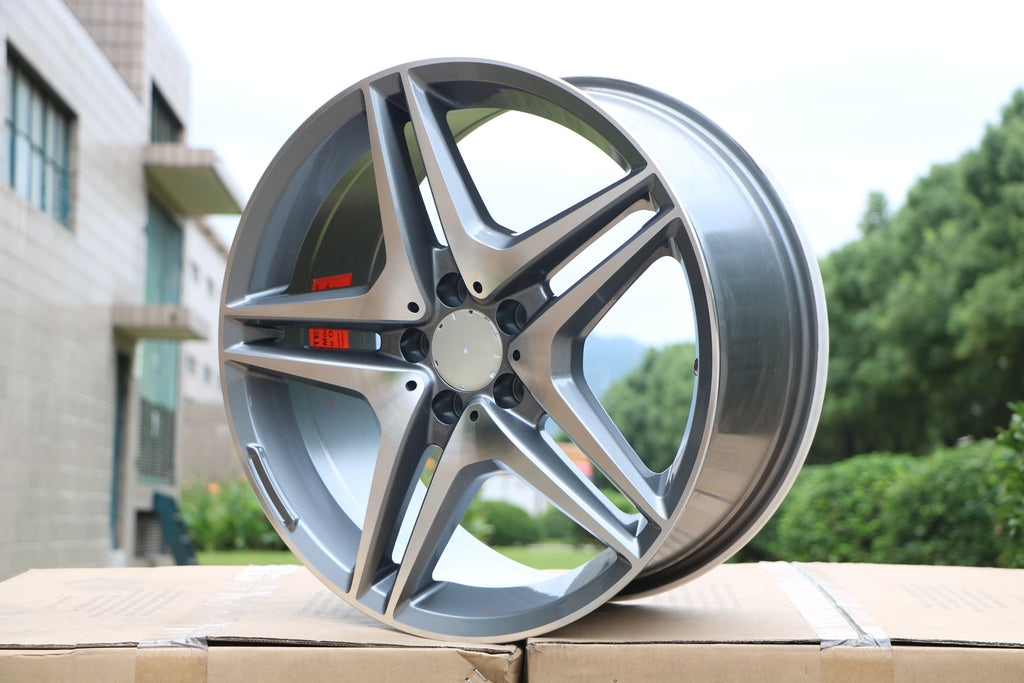 19" WHEELS FITS MERCEDES BENZ C207 C250 C300 C350 E350 GLC300 S550 (SET OF 4)