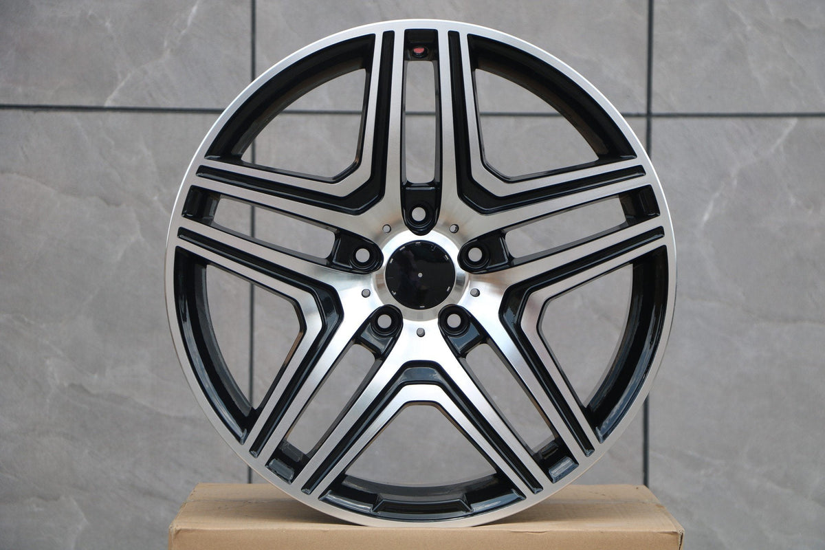 20" WHEELS FITS MERCEDES BENZ GL350 GL450 GL500 GL550 GLE350 GLE400 GLE43 GLE450 GLE53 GLE63 GLS450 GLS550 GLS63 ML350 ML500 ML550 (SET OF 4)