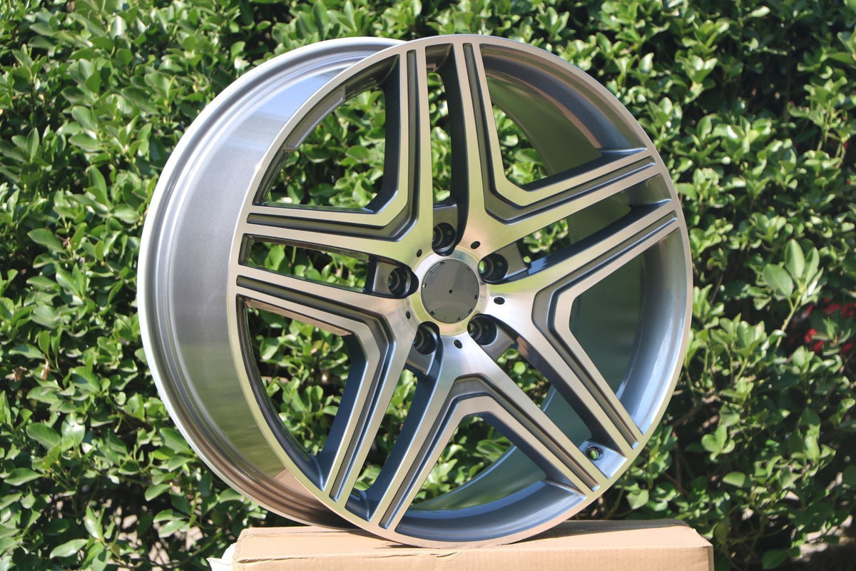 20" WHEELS FITS MERCEDES BENZ GL350 GL450 GL500 GL550 GLE350 GLE400 GLE43 GLE450 GLE53 GLE63 GLS450 GLS550 GLS63 ML350 ML500 ML550 (SET OF 4)