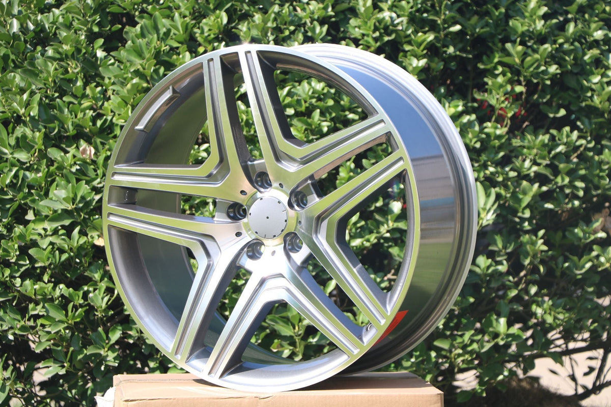 20" WHEELS FITS MERCEDES BENZ GL350 GL450 GL500 GL550 GLE350 GLE400 GLE43 GLE450 GLE53 GLE63 GLS450 GLS550 GLS63 ML350 ML500 ML550 (SET OF 4)