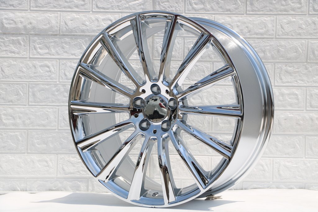 22" MULTISPOKE STYLE WHEELS FITS MERCEDES BENZ CL500 CL550 CL65 CLS350 CLS550 CLS63 CLS65 E300 E350 E53 E550 E63 E65 GL350 GL450 GL550 GLE350 GLE450 GLE53 GLE580 GLS350 GLS450 GLS63 ML350 ML450 ML500 ML550 S450 S500 S550 S580 S600 S63 S65 (SET OF 4)