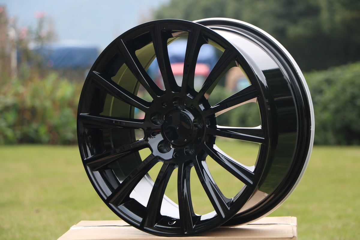 19" MULTISPOKE STYLE WHEELS FITS MERCEDES BENZ C180 C250 C300 C350 C400 CLA250 E300 E320 E350 E550 S350 S400 S450 S500 S550 S600 S63 (SET OF 4)