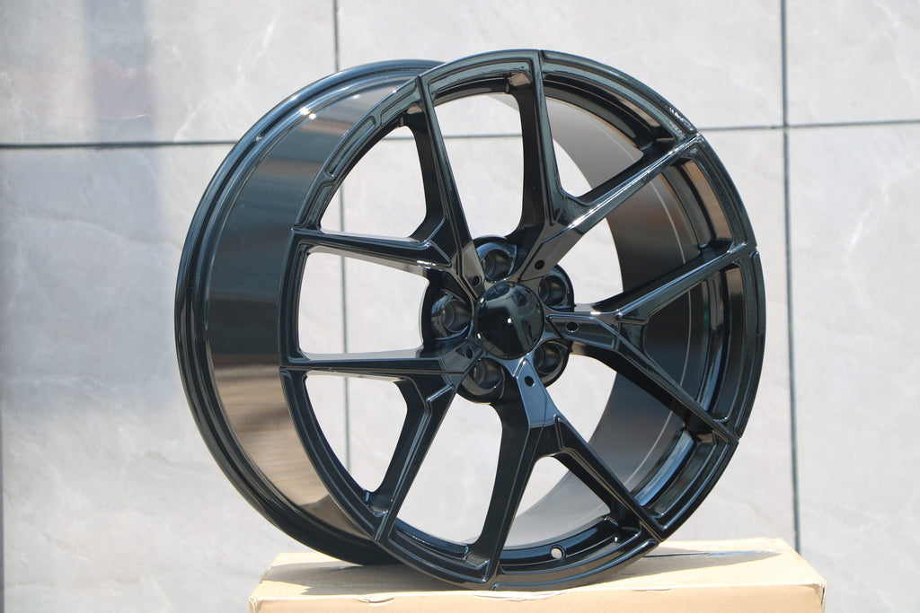 19" Y-SPOKE STYLE WHEELS FITS MERCEDES BENZ CL550 E350 GLC300 GLC350 S430 S500 S550 (SET OF 4)